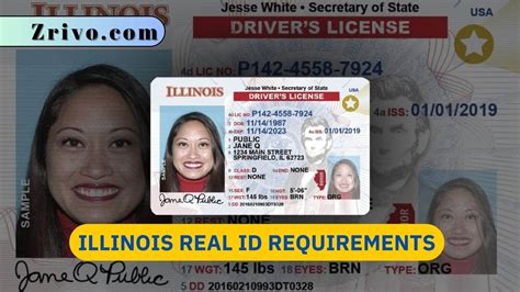 does illinois real id have radio frequency chip|illinois real id appointment.